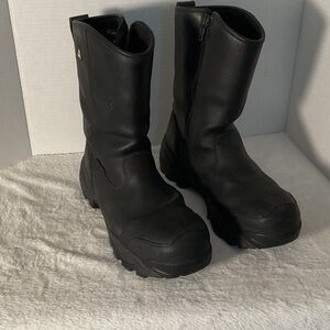 Wolverine Black steel toe Men's leather Boots